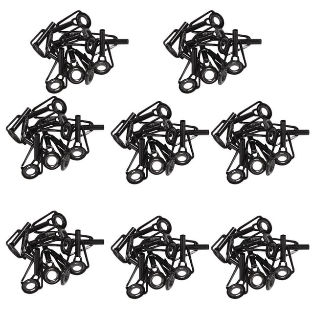 Fishing Rod Tips Repair Kit 30pcs Fishing Pole Tips Replacement Kit Ce Ring Rod Guides With Ab Glue Wrapping Thread Tape