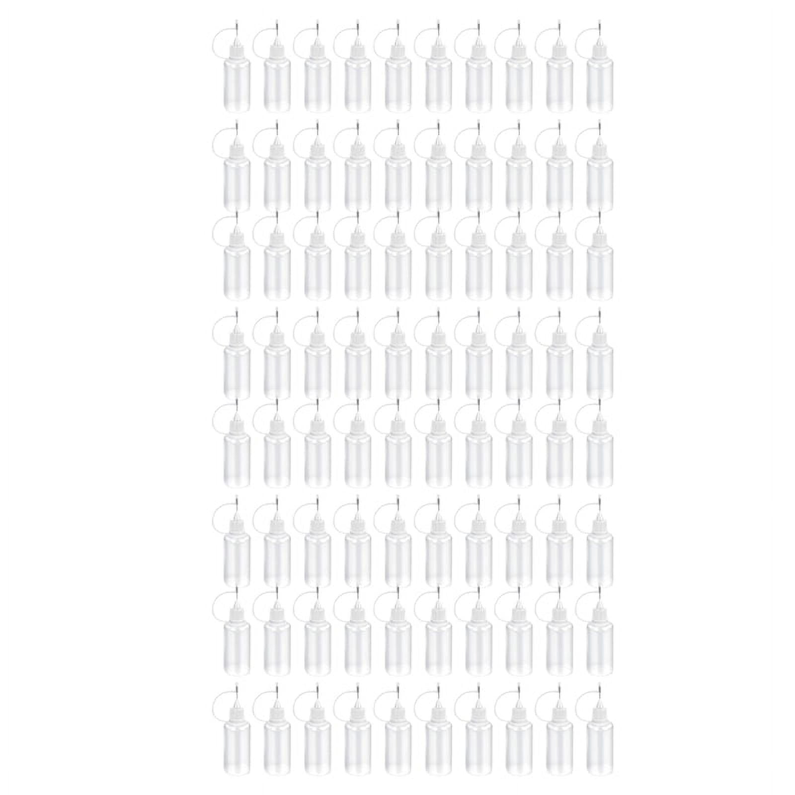 80 Pcs  Tip Applicator Bottle, Empty Applicator Glue Bottle for Small Gluing Projects, 30Ml /1 Ounce