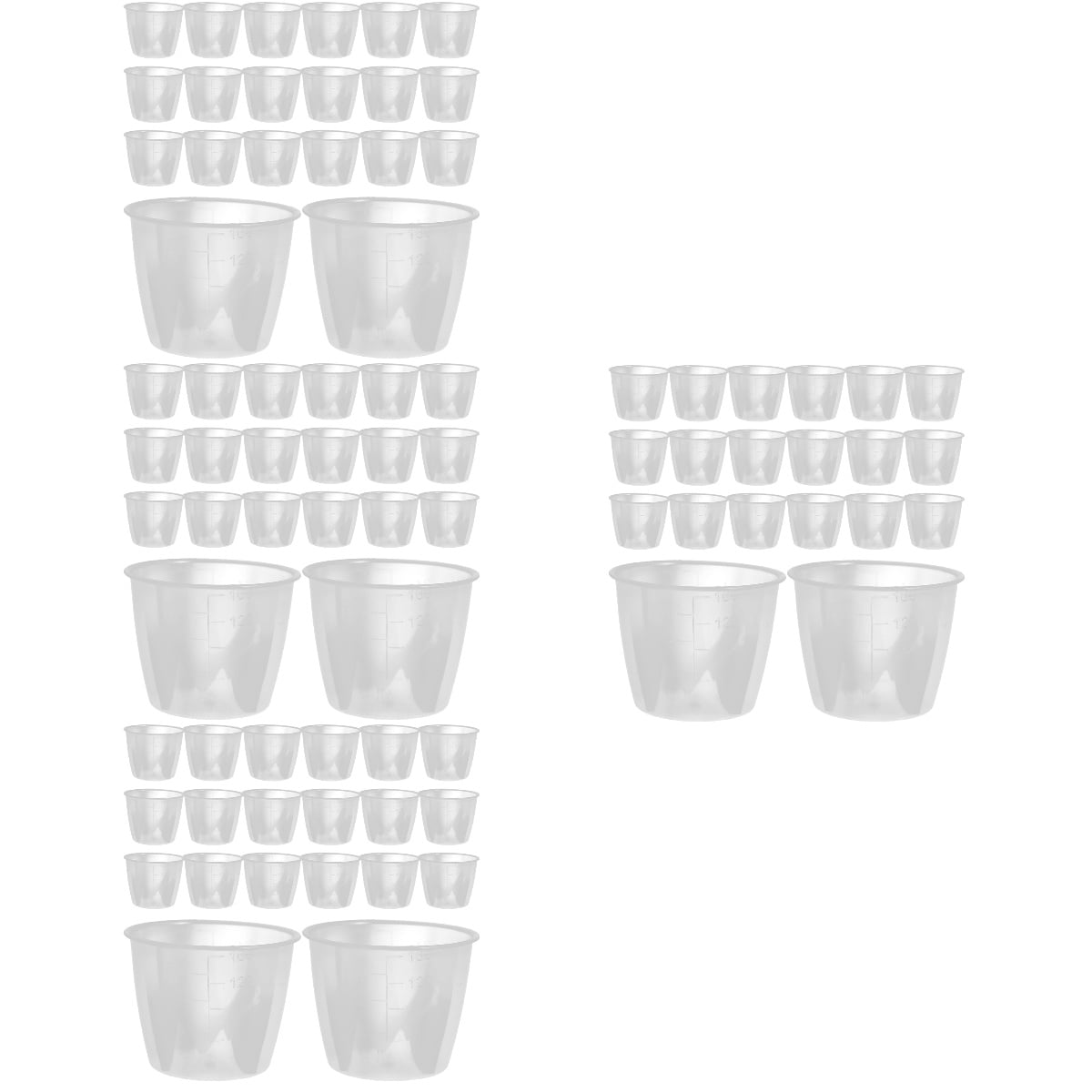 80 Pcs Rice Cooker Measuring Cup Cereal Plastic Rice Measuring Cup