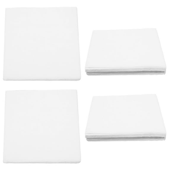 80 Pcs Western Restaurant Napkins The Wedding Dinner Decor Party Multicolor Paper White Virgin Wood Pulp Banquet