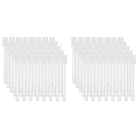 80 Pieces Disposable Crevice Cleaning Brush Crevice Hole Brush Toilet Bowl Brush Window Door Track Space Cleaning Brush