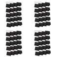80 Pieces Mini Chalkboard Signs AShaped Chalkboard Tables Buffet Tags