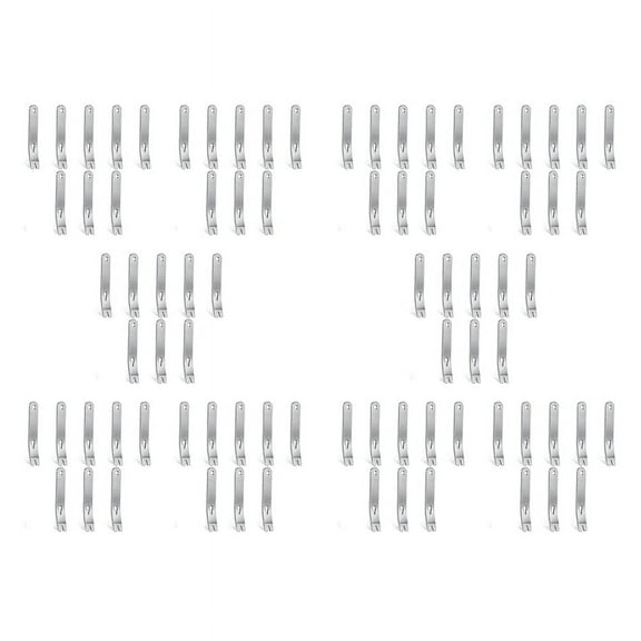 80 Pieces Mini Pry Bar Stainless Steel Flat Bar Multifunction Small Pry Bar EDC Mini Crowbar Survival Opener Tool Set