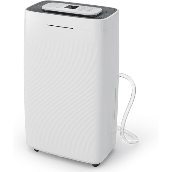 80-Pint Dehumidifier for Basement With Drain Hose, Compressor Dehumidifier for 5000 Sq Ft, Efficient Humidity Control, Ideal for Home, Garage, Large Room, Attic, Bathroom