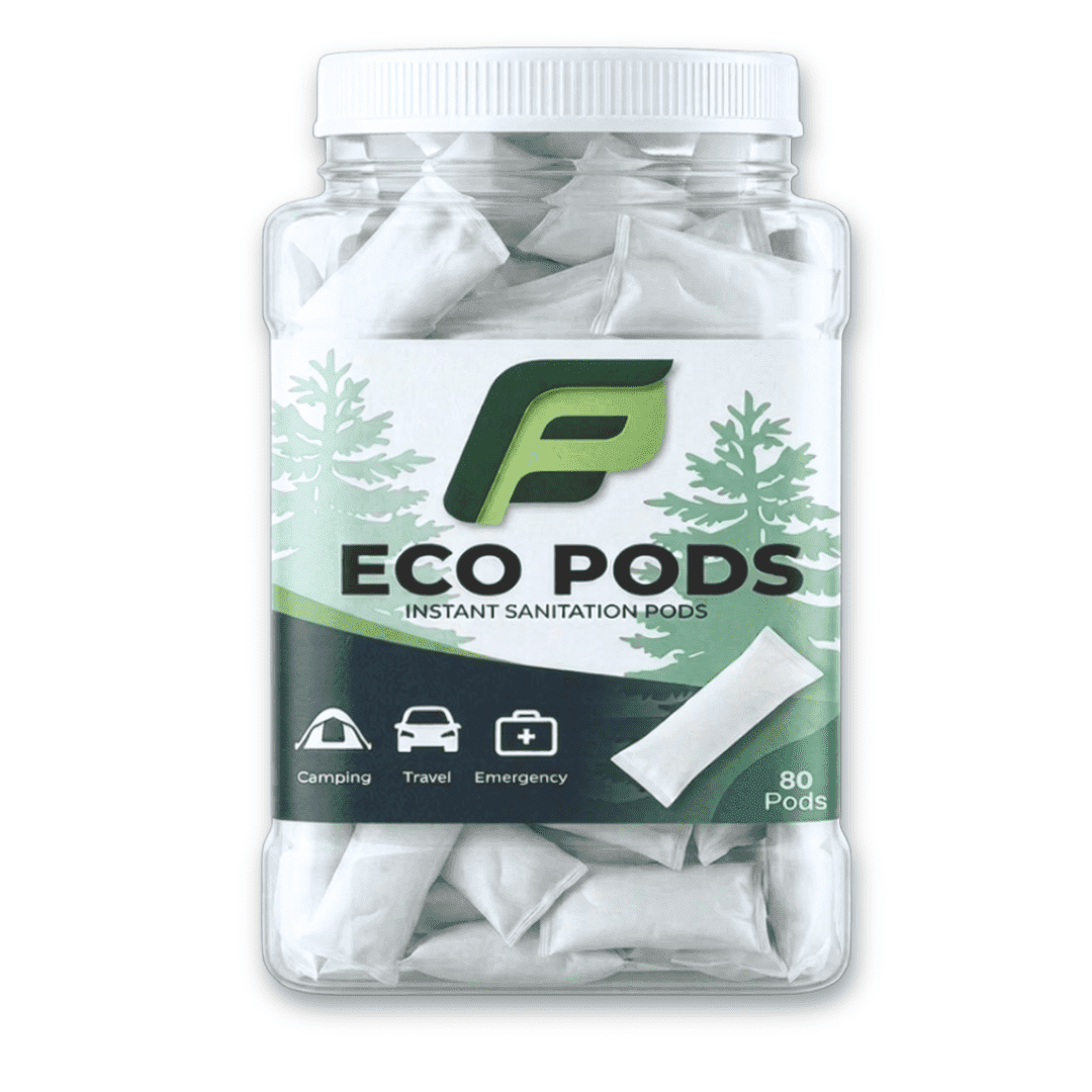 [80 Pods] Eco Gel Pods Porta-a-Potty Chemicals | Quick Poo Gel ...