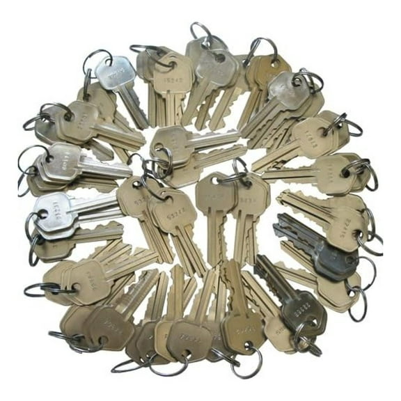 80 Precut Compatible Keyway Kw1 5 Pins Keys 16 Sets of 5 Keys by DyGTyX