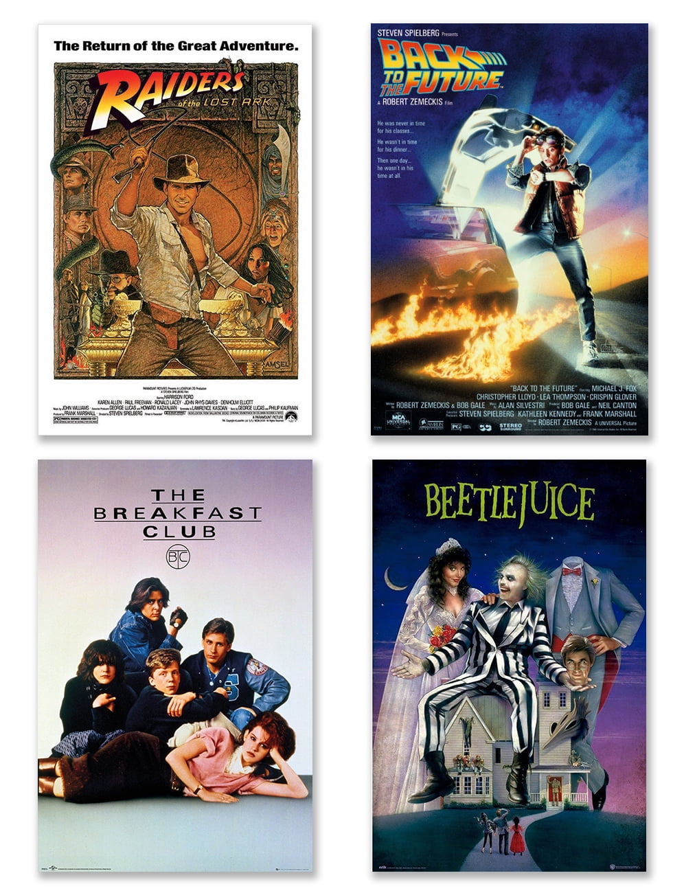 Movie Posters USA The 80s Shop in Feature - Walmart.com