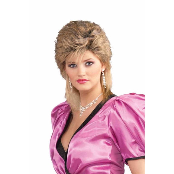 80'S SALON WIG-MIXED BLONDE