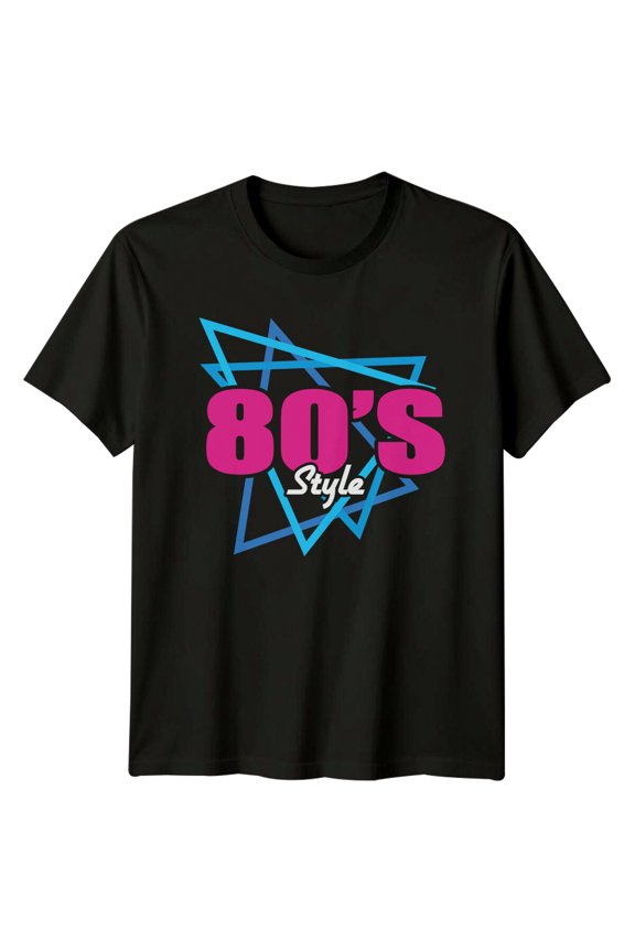 80'S Style Retro Nostalgic T-Shirt All Size S-5XL
