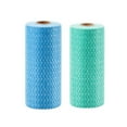 thumbnail image 1 of 80 Sheet Disposable Cleaning Cloths Disposable Dish Cloths Paper Towels Reusable Household Cleaning Towel 2 Rolls, 1 of 6