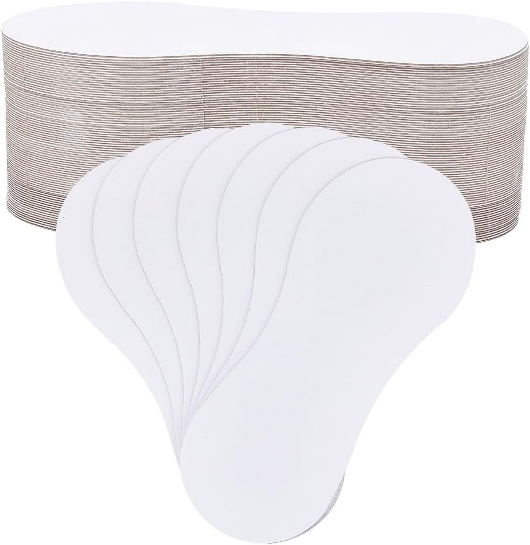 80 Sheets Cardboard Socks Inserts Chipboard Cardboard for Socks White ...