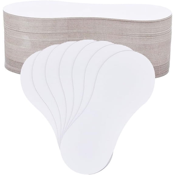 80 Sheets Cardboard Socks Inserts Chipboard Cardboard for Socks White Socks Display Card Low Cut Socks Organizers Card for Socks Retail Display