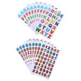 thumbnail image 1 of 80 Sheets Glitter Number Alphabet Letter Stickers DIY Scrapbook Adhesive Sticker, 1 of 6