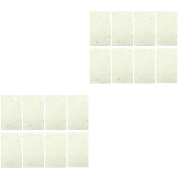 80 Sheets Painting Practice Paper Xuan Black Crafting Decorative Tissue Bulk Handmade