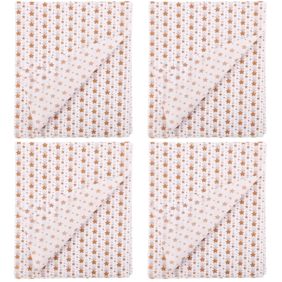 80 Sheets Multi-Functional Wrapping Paper with Star Design, Tissue Paper for Origami, Crafts, and Folding Projects