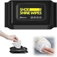 thumbnail image 1 of 80 Sneaker Wipes (1 Pack), 2-in-1 Shoe Cleaner Wipes for Basketball, Deep Clean and Court Grip Boost, Disposable Quick Wipes for Sneakers, 1 of 6