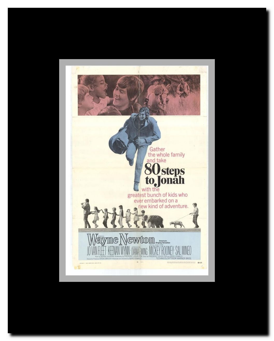 80 Steps to Jonah Framed Movie Poster