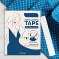 thumbnail image 1 of 80 Strips Double Sided Tape- Double Sided Tape Strong Adhesive Body Tape, Clear Transparent for All Skin Shades, 1 of 6