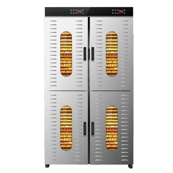 80 Trays Food Fruit Dried Machine, Vegetables Dryer, Stainless Steel, 6000W Food Dehydrator Fruit Drying Machine, 220V