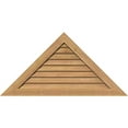 thumbnail image 1 of 80"W x 16 5/8"H Triangle Gable Vent (105"W x 21 7/8"H Frame Size) 5/12 Pitch: Unfinished, Non-Functional, Smooth Western Red Cedar Gable Vent w/ Decorative Face Frame, 1 of 12