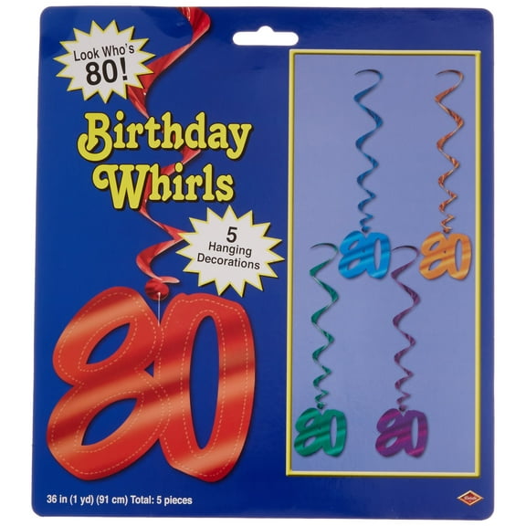 80 Whirls (asstd colors) (5/Pkg)