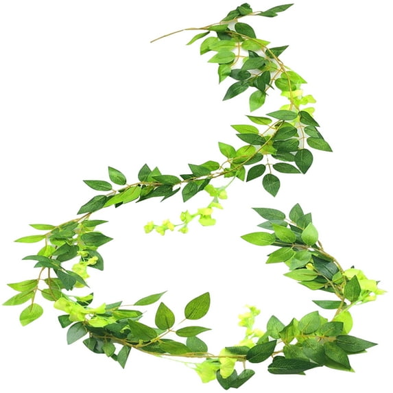 80" Wisteria Hanging Flowers Garland - Artificial Flowers Fake Wisteria Vine Hanging Garland Silk Flowers String for Valentines Day Decorations Wedding Home Greenery Wall Decor