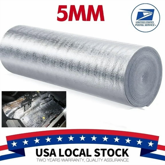 Automotive 80"X40" Sound Deadening Insulation Heat Barrier Noise Proof Deadener