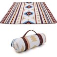 80"X60" Picnic Outdoor Blankets Waterproof Extra Large Beach Mat Sand