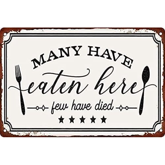 New Vintage Metal Tin Sign No Job is Finished Until The Paperwork Done Wall Art Farm Man Cave Bar Garage Music Hall Christmas Halloween Girlfriend Boyfriend 8x12 Inch