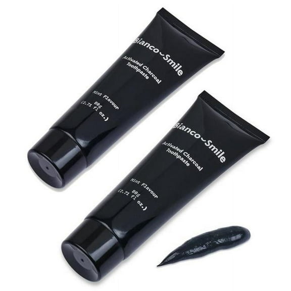 80 g Charcoal Toothpaste - Pack of 2