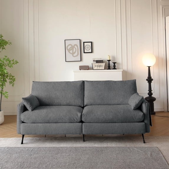 80-inch Wide Sofa + One-box Delivery - Quick Home Setup, Save Time