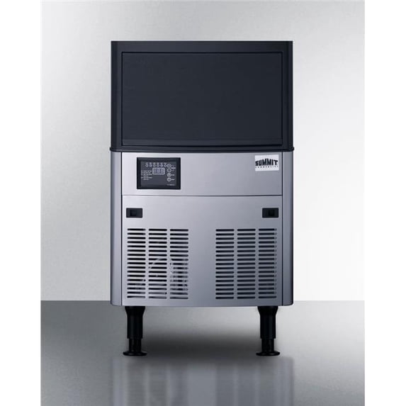 Summit BIM85 Summit Commercial Ice Machine, 80 lbs. Clear Ice Production Per Day, 33 lbs. storage capacity, ENERGY STAR certified - BIM85