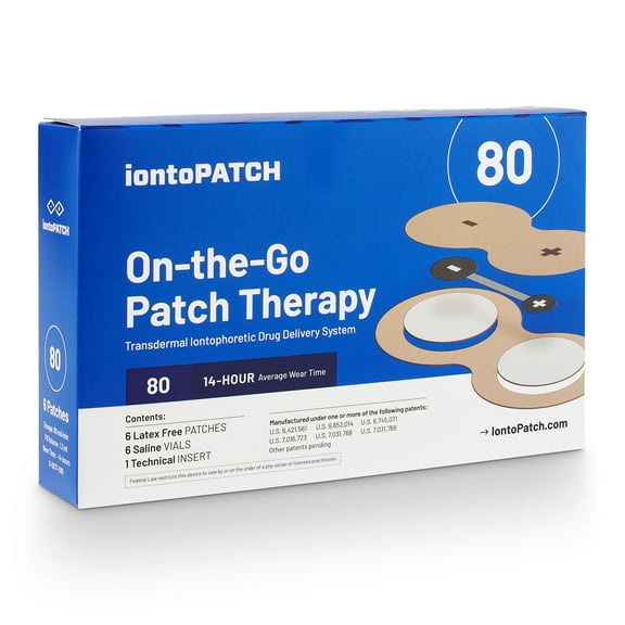 80 mA/Minute 14-Hour Average Patient Wear Time (6 Kits/Box)