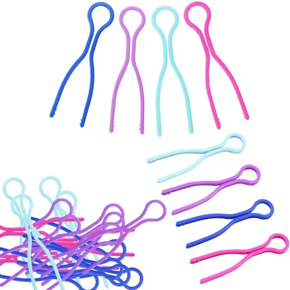 80 pcs thread spool clips Spool holder clips Plastic spool holder