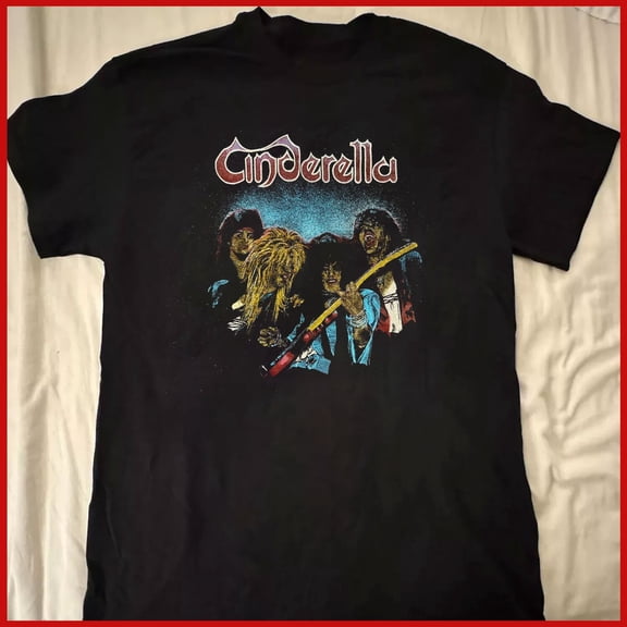 80's Cinderella Band Tour Shirt