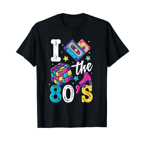 80's Clothes - 80's Party Supplies - Eighties Costume T-Shirt
