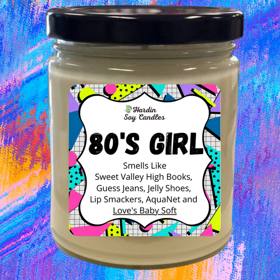 80's Girl Soy Candle