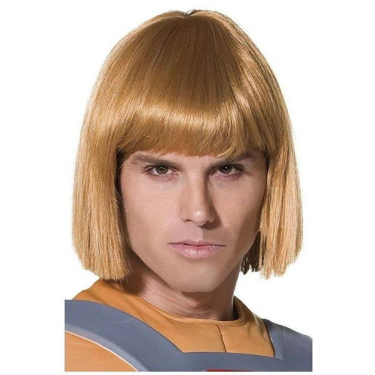 80's He Man Masters of the Universe Adult Blonde Wig 80's He Man Masters of the Universe Adult Blonde Wig