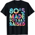 thumbnail image 1 of 80's Made 90's R&B Raised Tie Dye Old School RnB Music T-Shirt, 1 of 2