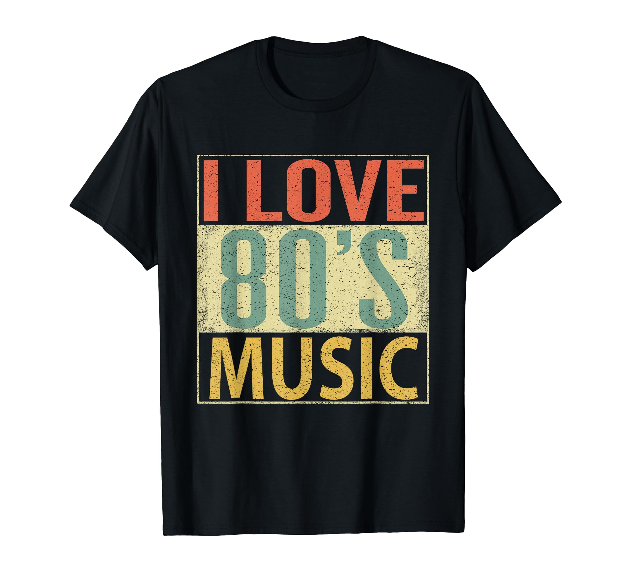 80&rsquo;s Music Shirt. Fun I Love 80s Music T-Shirt Vintage Retro - Walmart.com