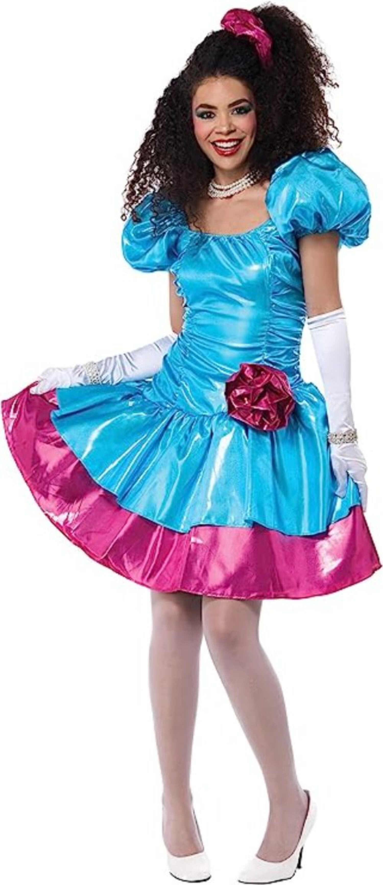 80's Retro Party Dress Women's Costume — free download