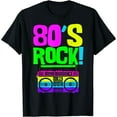 thumbnail image 1 of 80's Rock! | Retro 80s Party Wear Outfit Shirt, 1 of 7