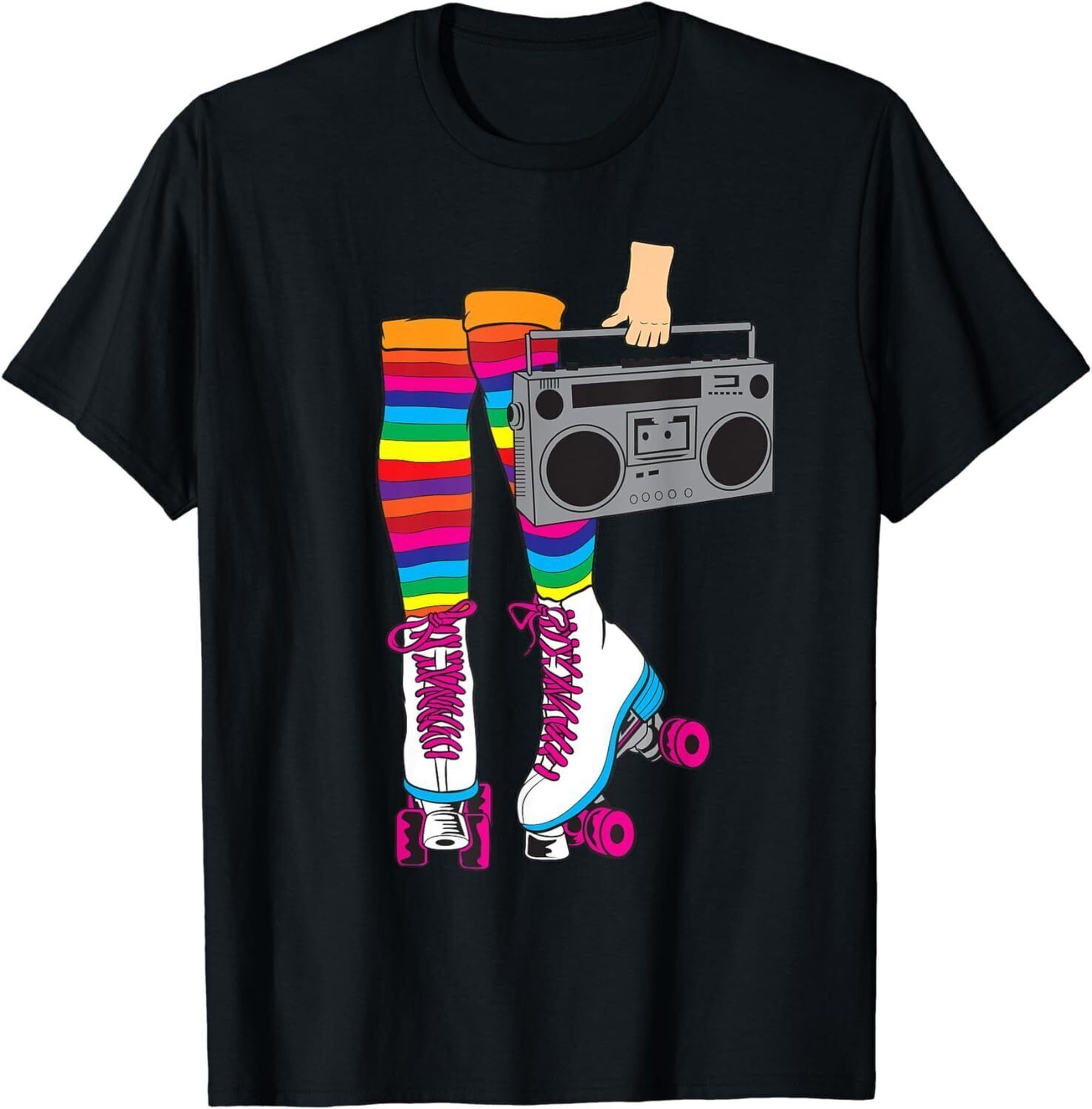 80's Roller Disco Skater T-Shirt - Hilarious Retro Skating Gift ...