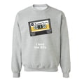 thumbnail image 1 of 80's Throwback Love Sweatshirt Women -Image by Shutterstock, Female x-Large, 1 of 4