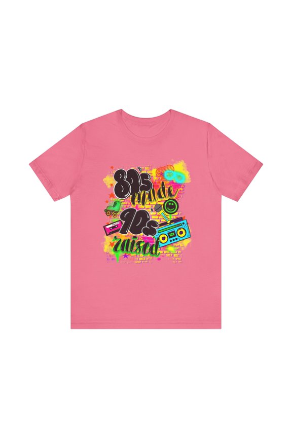 80's made 90's raised, retro airbrush graffiti design t-shirt Unisex Tee
