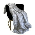thumbnail image 1 of 80 x 110 in. Lynx Faux Fur Luxury Throw Blanket, Taupe, 1 of 1