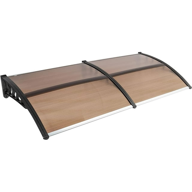 80" x 40" Door Window Awning Exterior, Polycarbonate Cover Entry Door