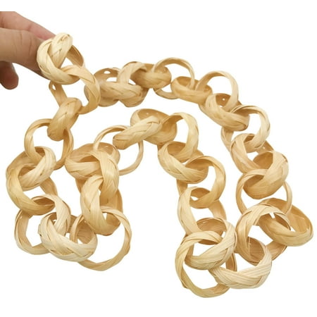 800 Bamboo Chain Foot Talon Craft Part Bird Toy
