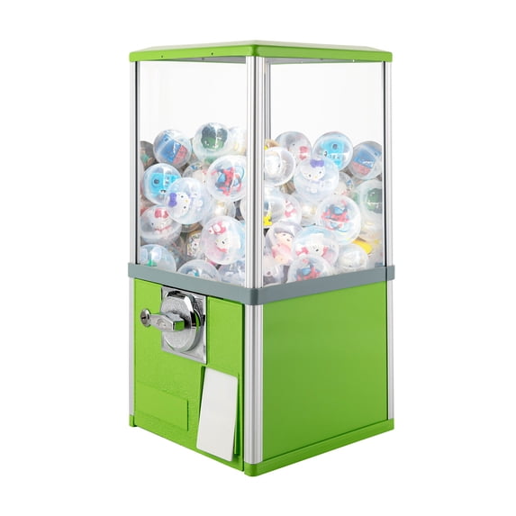 800 Coins Gumball Machine Candy Vending Machine Gumball Coin Toy Bank 4.5-5cm Bulk Candy Vending Machine Retail Store W/ Key