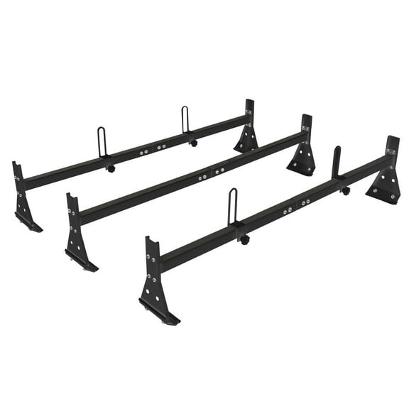800 LBS Van Ladder Racks 3 Bar Roof Rack 59'' For Chevy Express Fullsize 1996-Up